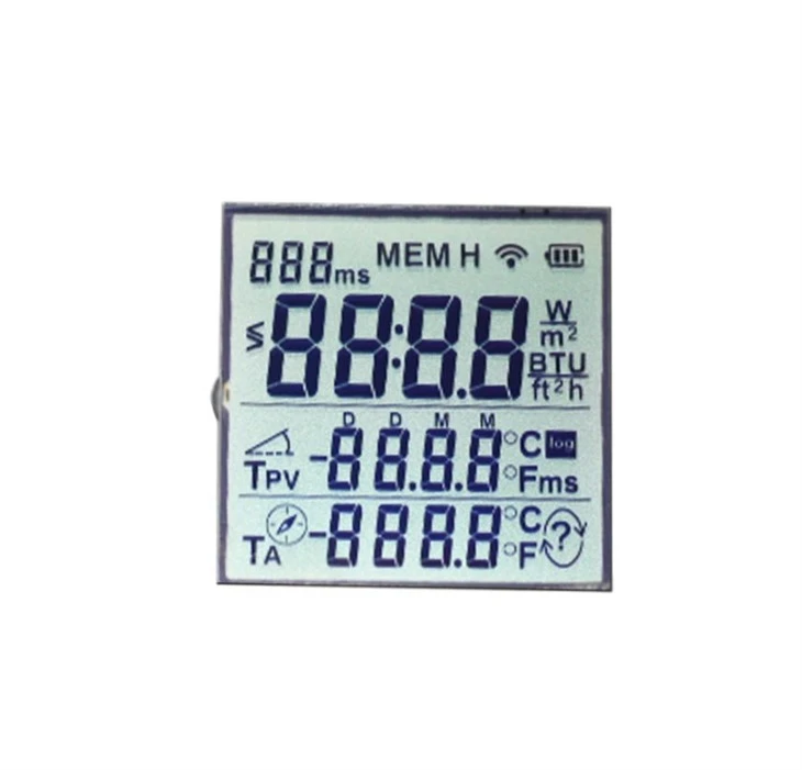 custom digit FSTN lcd display
